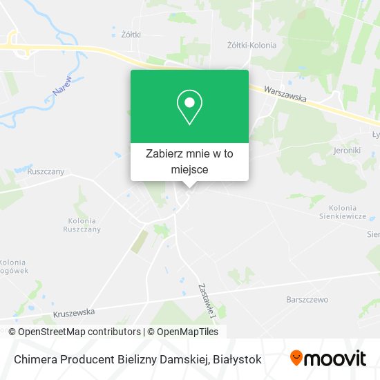 Mapa Chimera Producent Bielizny Damskiej