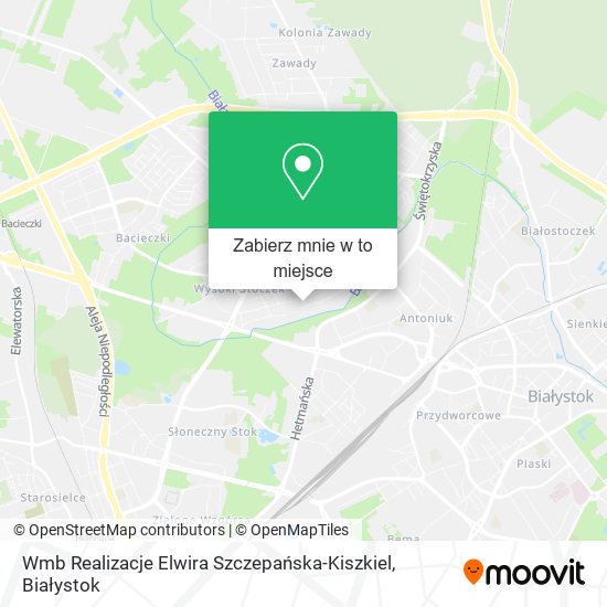 Mapa Wmb Realizacje Elwira Szczepańska-Kiszkiel