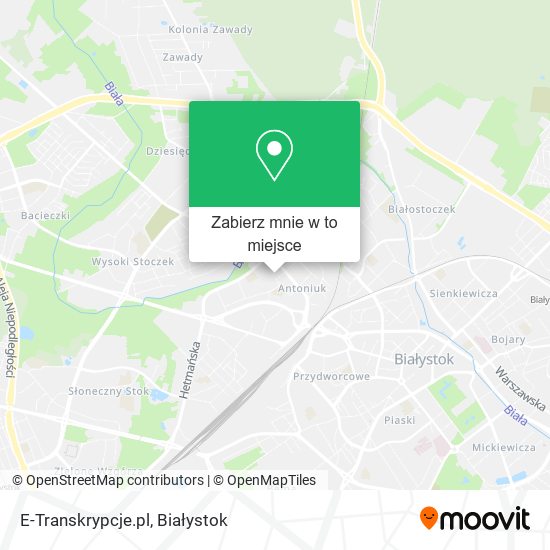Mapa E-Transkrypcje.pl