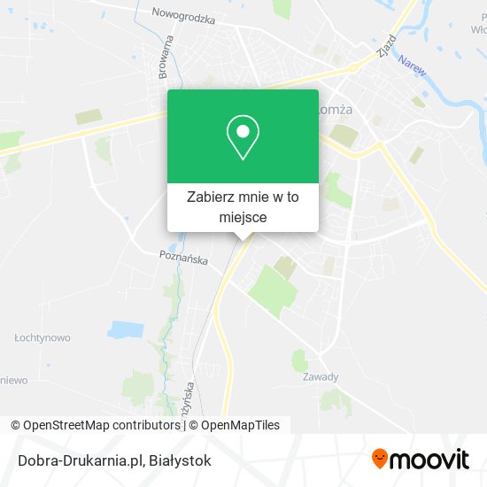Mapa Dobra-Drukarnia.pl