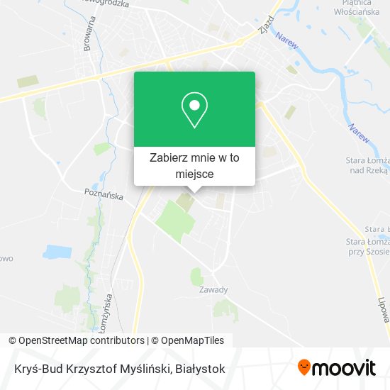 Mapa Kryś-Bud Krzysztof Myśliński