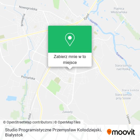 Mapa Studio Programistyczne Przemysław Kołodziejski