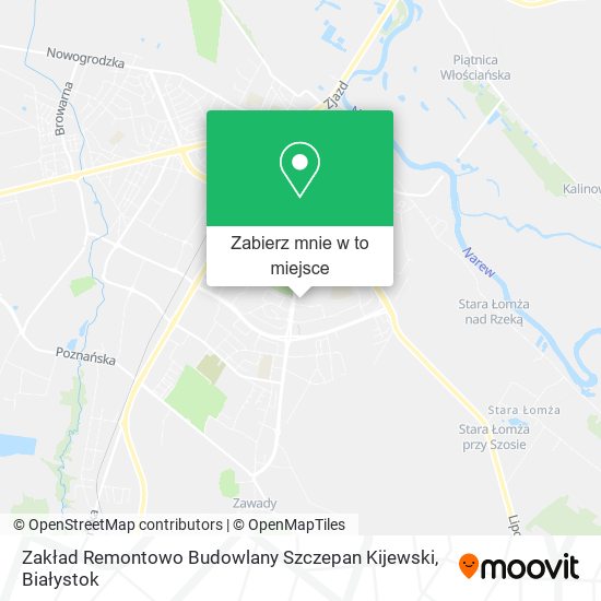 Mapa Zakład Remontowo Budowlany Szczepan Kijewski