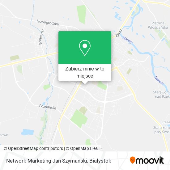 Mapa Network Marketing Jan Szymański