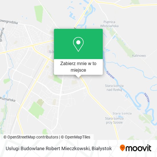 Mapa Usługi Budowlane Robert Mieczkowski
