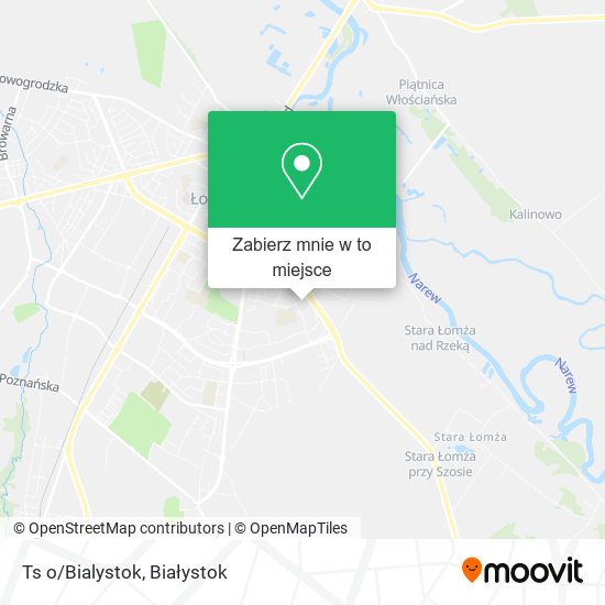 Mapa Ts o/Bialystok