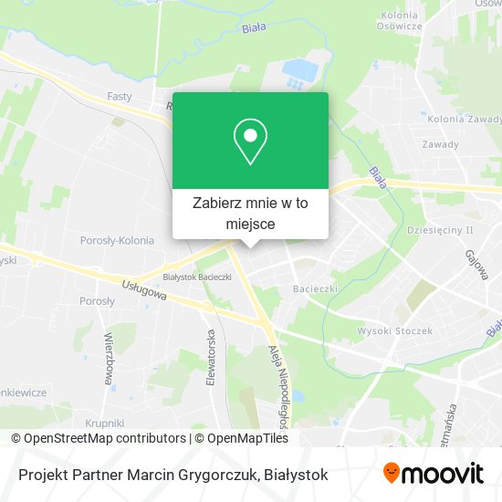 Mapa Projekt Partner Marcin Grygorczuk