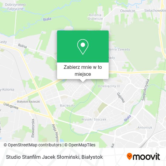 Mapa Studio Stanfilm Jacek Słomiński