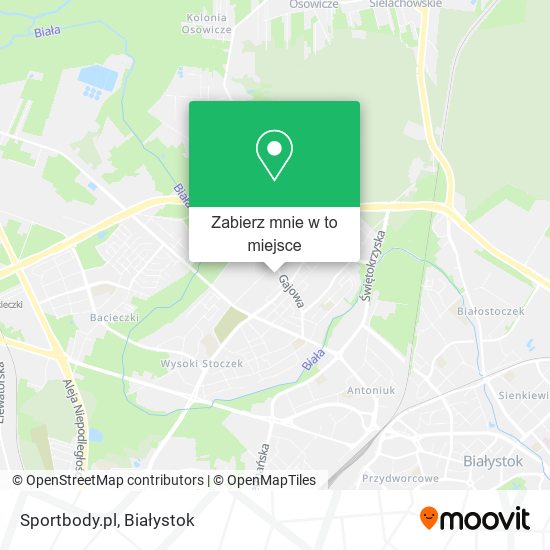 Mapa Sportbody.pl