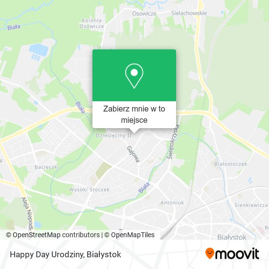Mapa Happy Day Urodziny