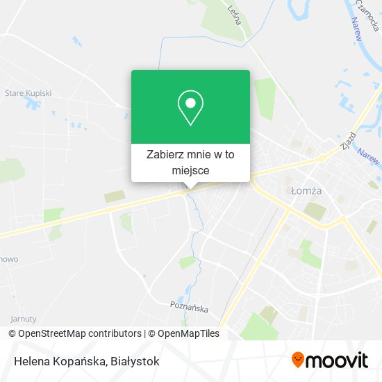 Mapa Helena Kopańska