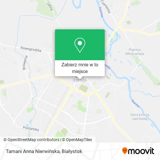 Mapa Tamani Anna Nierwińska
