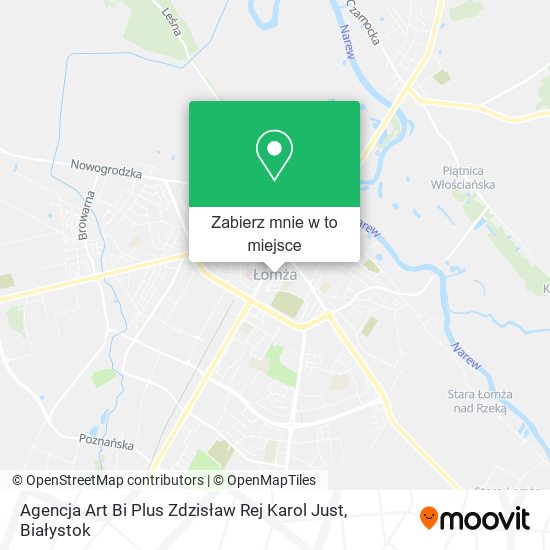 Mapa Agencja Art Bi Plus Zdzisław Rej Karol Just