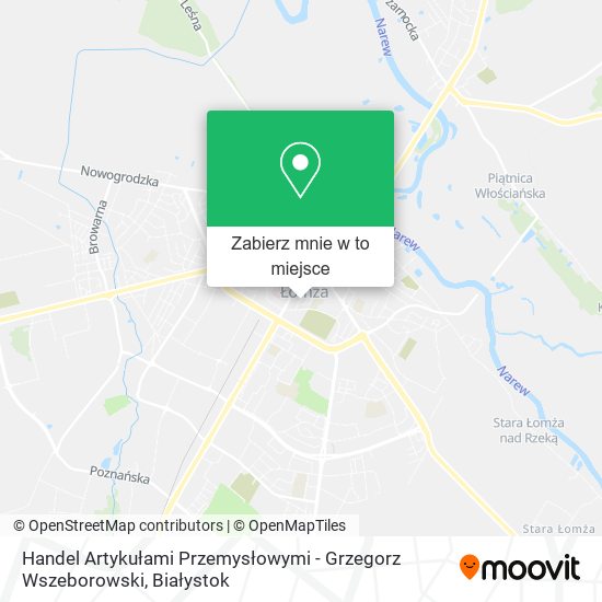 Mapa Handel Artykułami Przemysłowymi - Grzegorz Wszeborowski