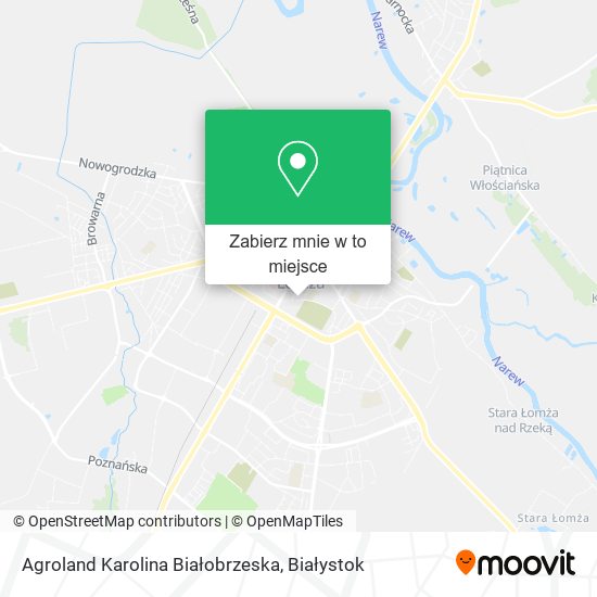 Mapa Agroland Karolina Białobrzeska