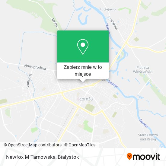 Mapa Newfox M Tarnowska