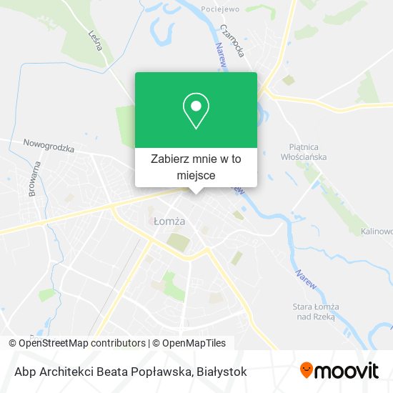 Mapa Abp Architekci Beata Popławska