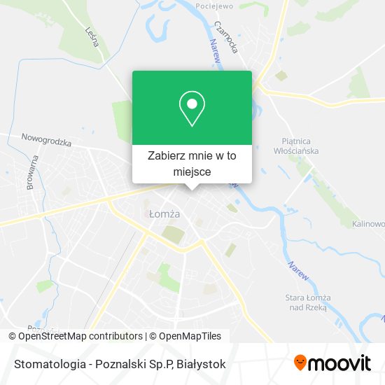 Mapa Stomatologia - Poznalski Sp.P