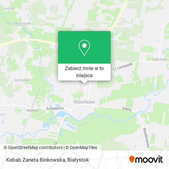 Mapa Kebab Zaneta Binkowska