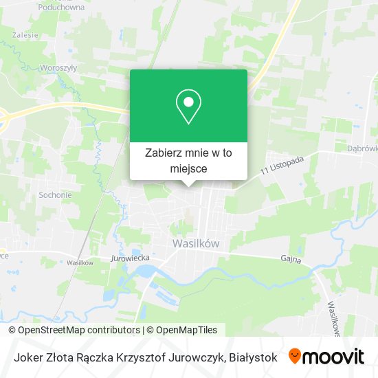 Mapa Joker Złota Rączka Krzysztof Jurowczyk