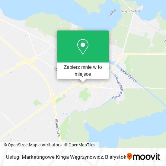 Mapa Usługi Marketingowe Kinga Węgrzynowicz