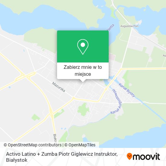 Mapa Activo Latino + Zumba Piotr Giglewicz Instruktor