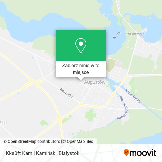 Mapa Kks0ft Kamil Kamiński
