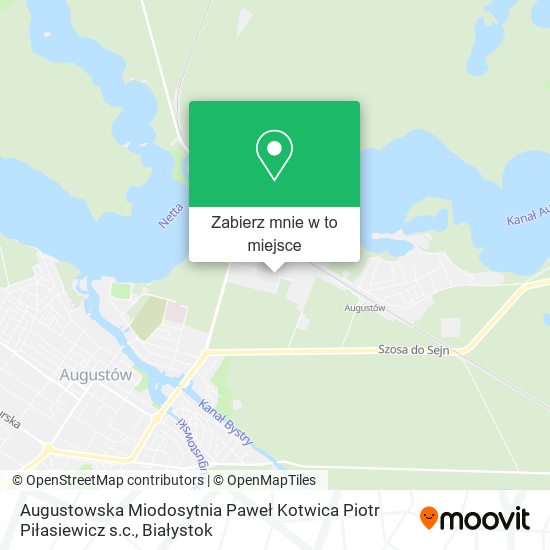 Mapa Augustowska Miodosytnia Paweł Kotwica Piotr Piłasiewicz s.c.