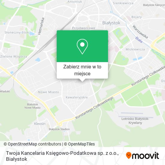 Mapa Twoja Kancelaria Księgowo-Podatkowa sp. z o.o.