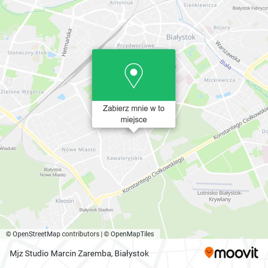 Mapa Mjz Studio Marcin Zaremba