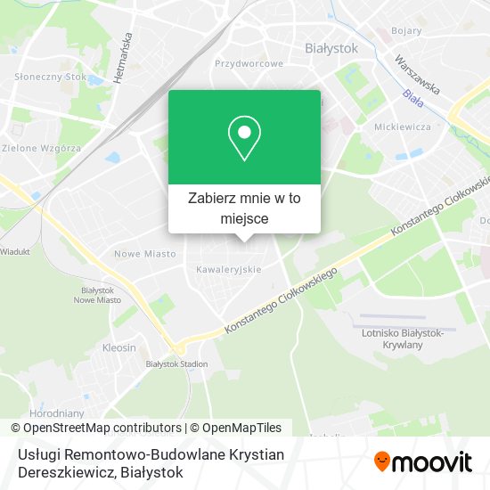 Mapa Usługi Remontowo-Budowlane Krystian Dereszkiewicz