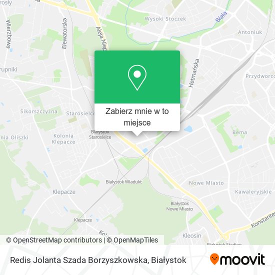 Mapa Redis Jolanta Szada Borzyszkowska