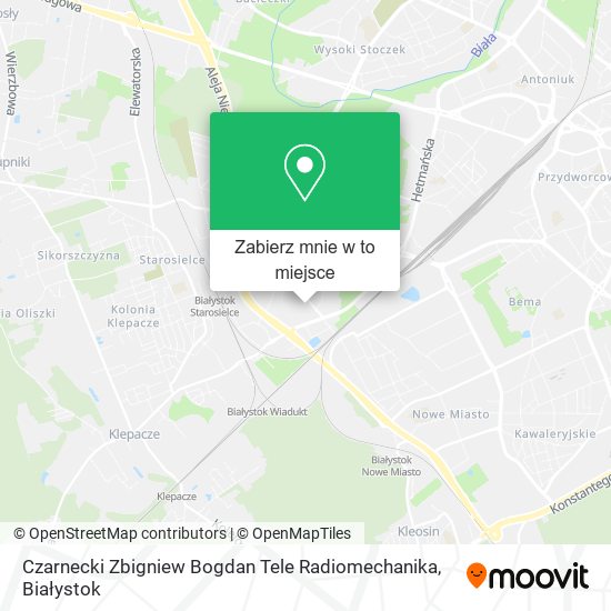 Mapa Czarnecki Zbigniew Bogdan Tele Radiomechanika