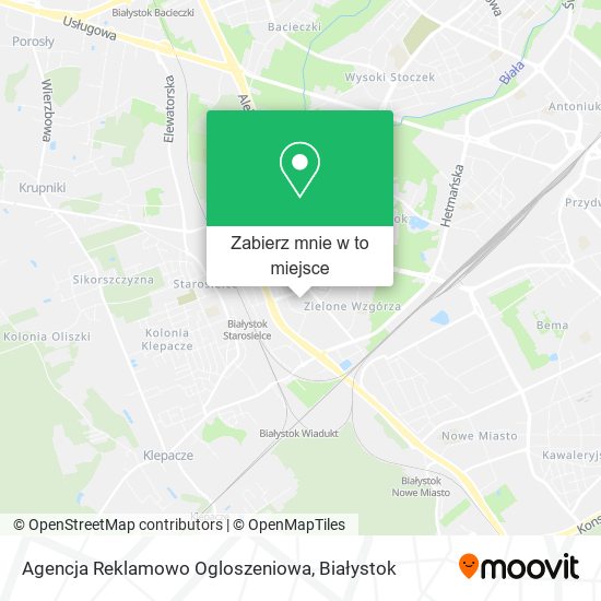 Mapa Agencja Reklamowo Ogloszeniowa