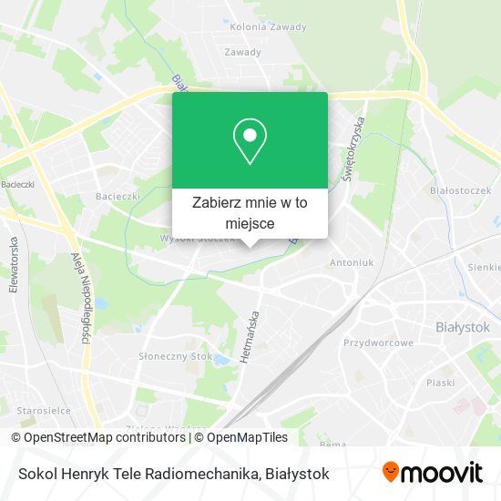 Mapa Sokol Henryk Tele Radiomechanika