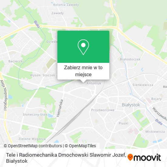 Mapa Tele i Radiomechanika Dmochowski Slawomir Jozef