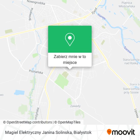 Mapa Magiel Elektryczny Janina Solinska