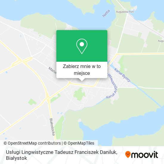 Mapa Usługi Lingwistyczne Tadeusz Franciszek Daniluk