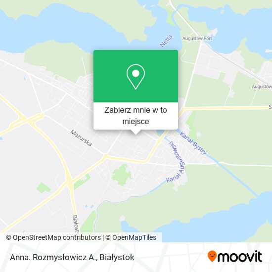 Mapa Anna. Rozmysłowicz A.