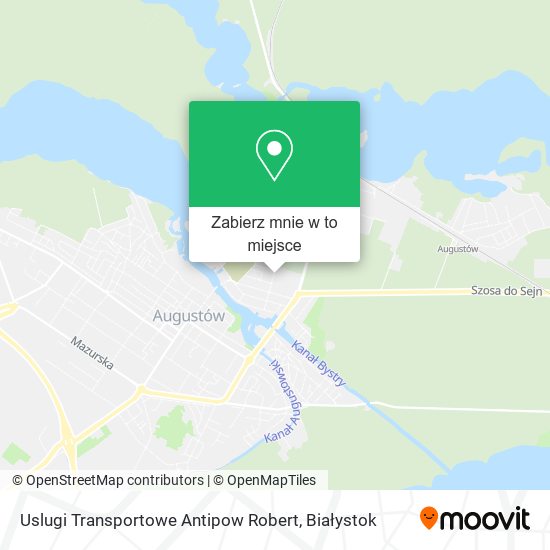 Mapa Uslugi Transportowe Antipow Robert
