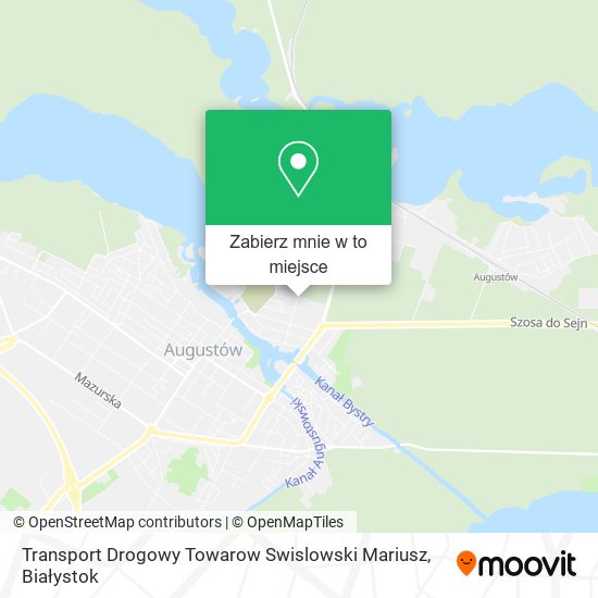 Mapa Transport Drogowy Towarow Swislowski Mariusz