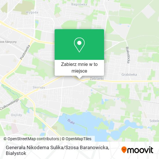 Mapa Generała Nikodema Sulika / Szosa Baranowicka