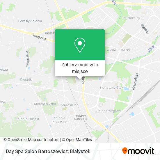 Mapa Day Spa Salon Bartoszewicz