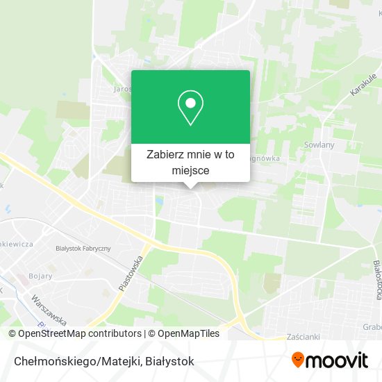 Mapa Chełmońskiego/Matejki