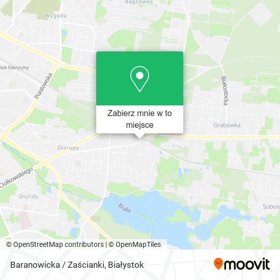 Mapa Baranowicka / Zaścianki