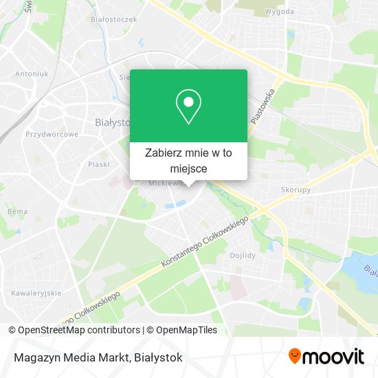 Mapa Magazyn Media Markt