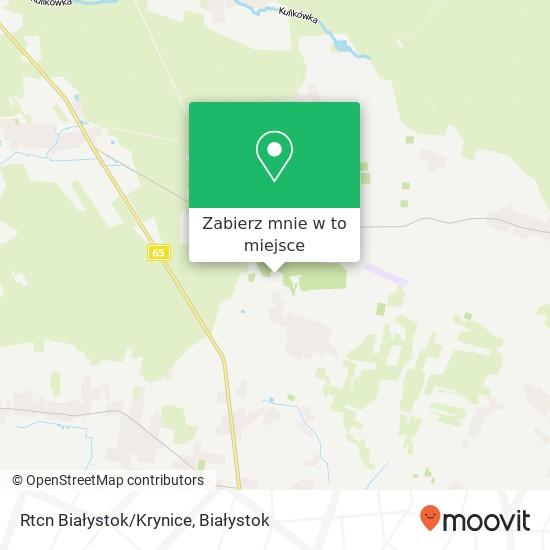 Mapa Rtcn Białystok/Krynice