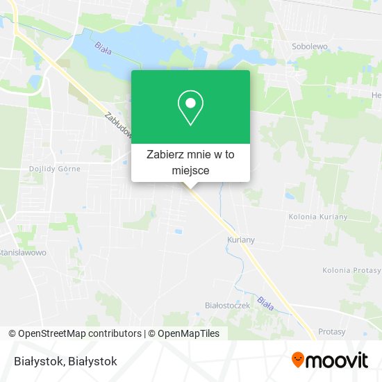 Mapa Białystok