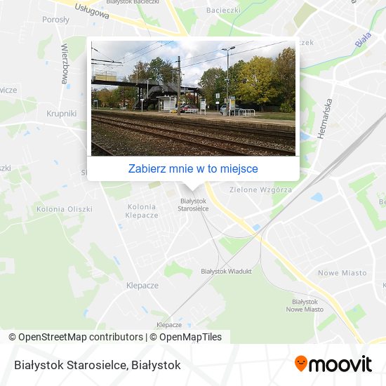 Mapa Białystok Starosielce