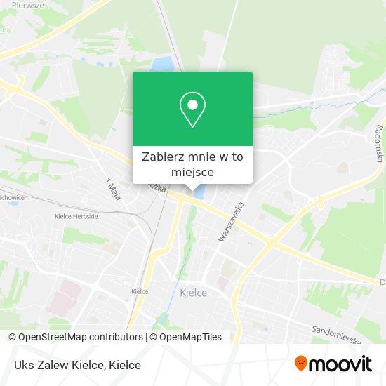 Mapa Uks Zalew Kielce
